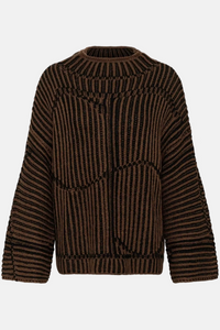 Trui Yiva Monogram Pullover - chocolate brown