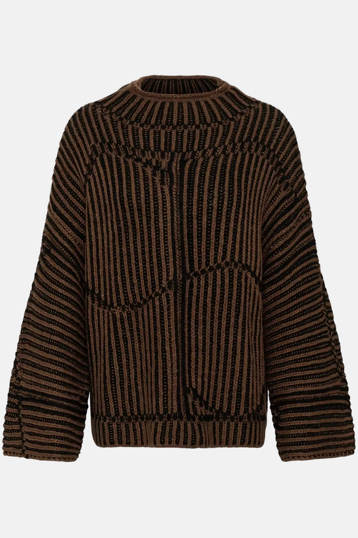 Trui Yiva Monogram Pullover - chocolate brown