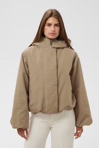 Jas Alicie Hooded - desert taupe