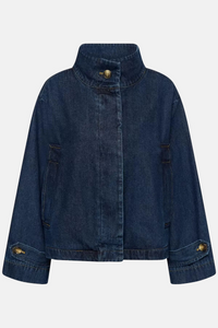 Jas Janine Padded Cade - dark blue denim