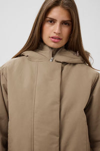Jas Alicie Hooded - desert taupe