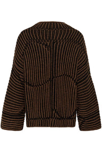 Trui Yiva Monogram Pullover - chocolate brown