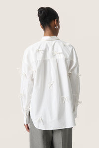 Joa Bow Shirt - White