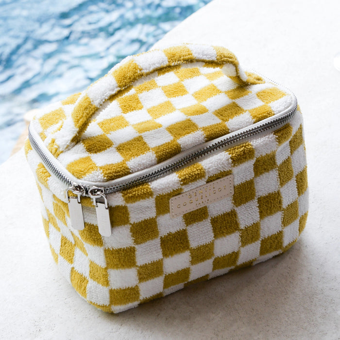 Toilettas Damier - Spons Oker