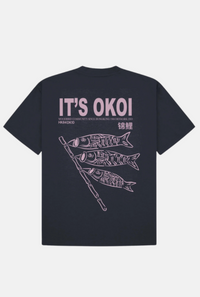 T-shirt Balo Koi - dark navy