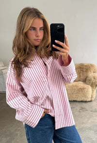 Hemd Fie Stripe - lolly stripe