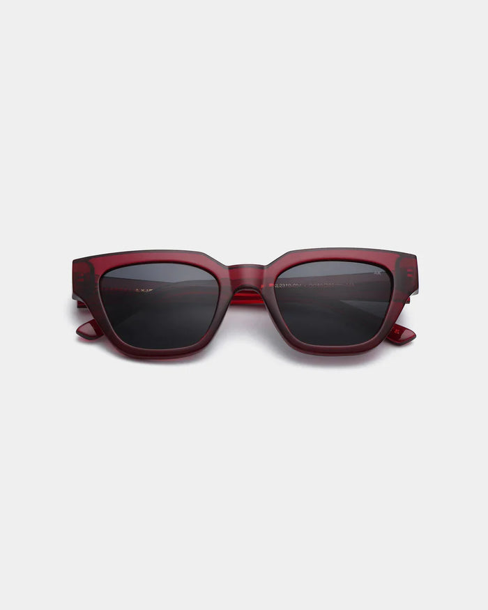 Zonnebril Kaws - burgundy transparent