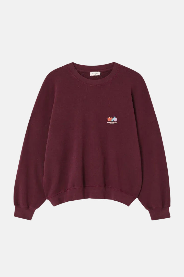 Sweater Atubay - lie de vin