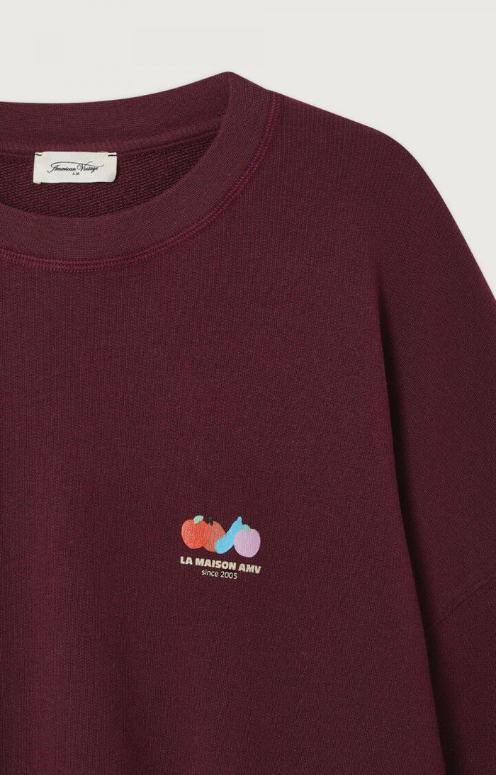 Sweater Atubay - lie de vin