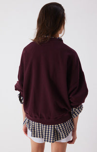 Sweater Atubay - lie de vin