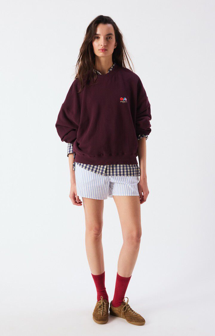 Sweater Atubay - lie de vin