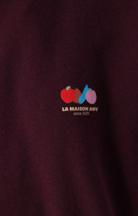 Sweater Atubay - lie de vin
