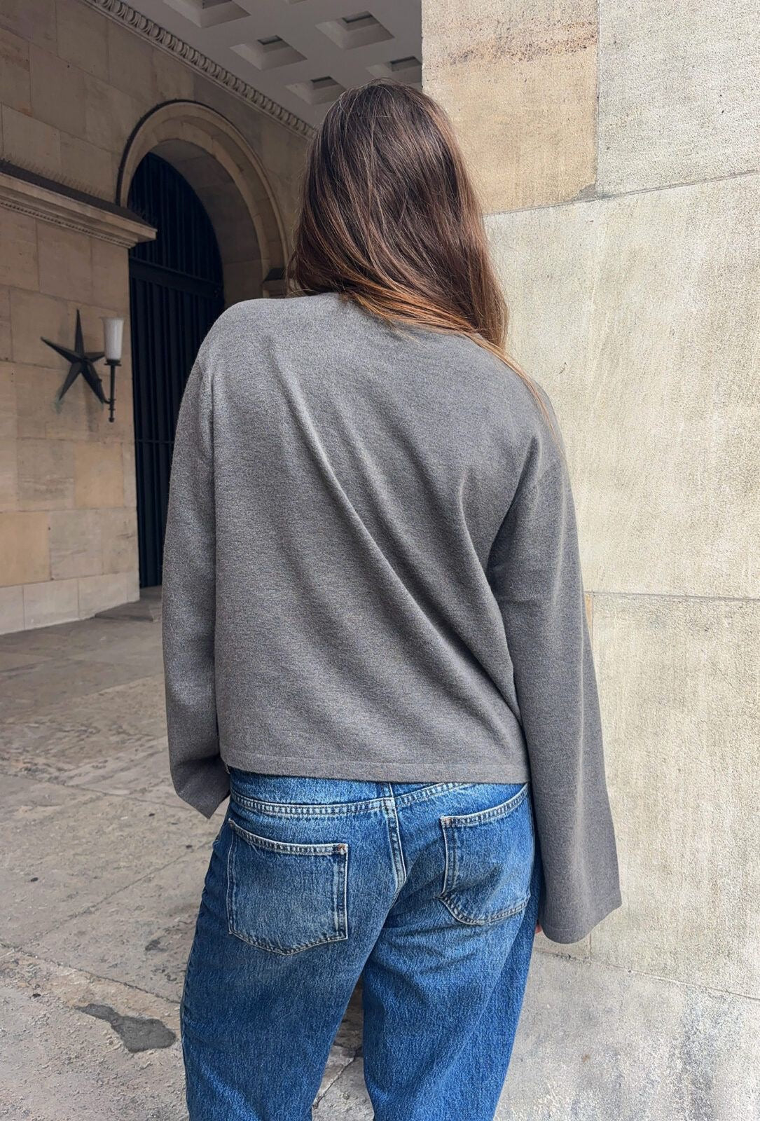 Trui Wero O-neck - mole