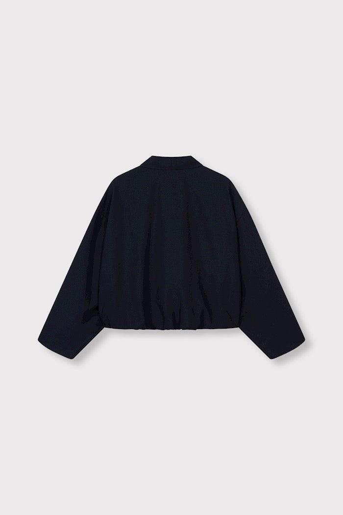 Bomber Woven Long Sleeve - navy