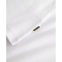 Top Dee Rib Tank - white