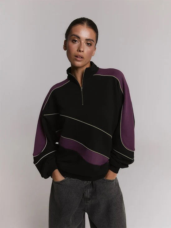 Sweater Fadey - black