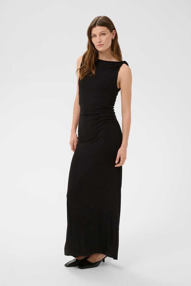 Jurk Hanadi Long - black