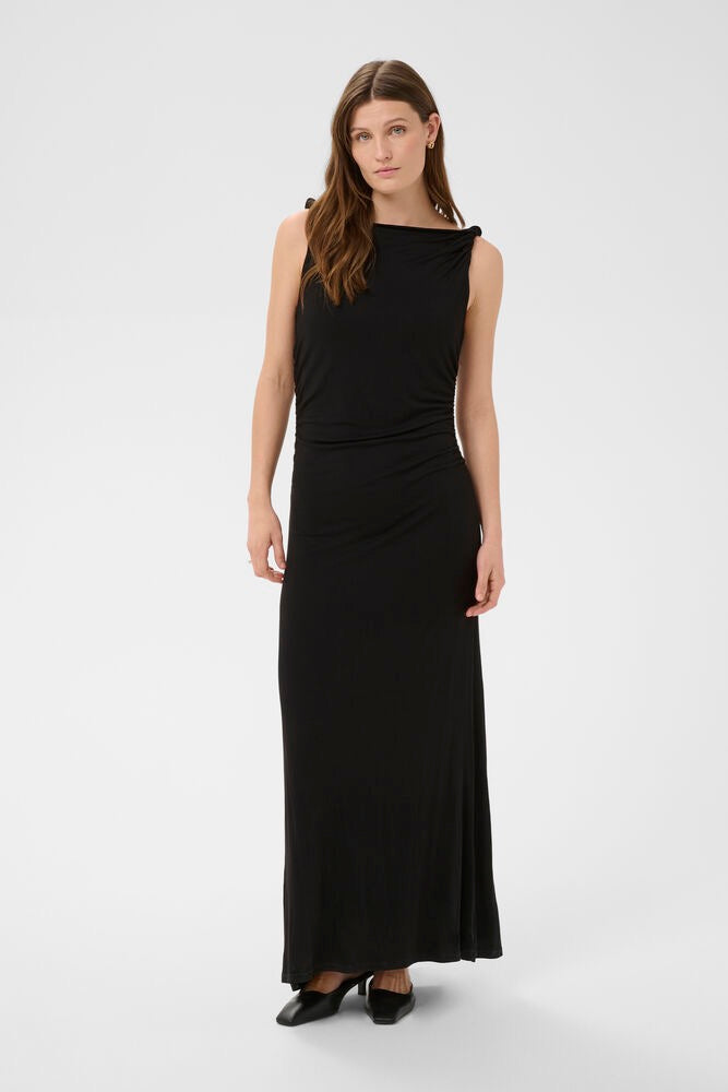 Jurk Hanadi Long - black