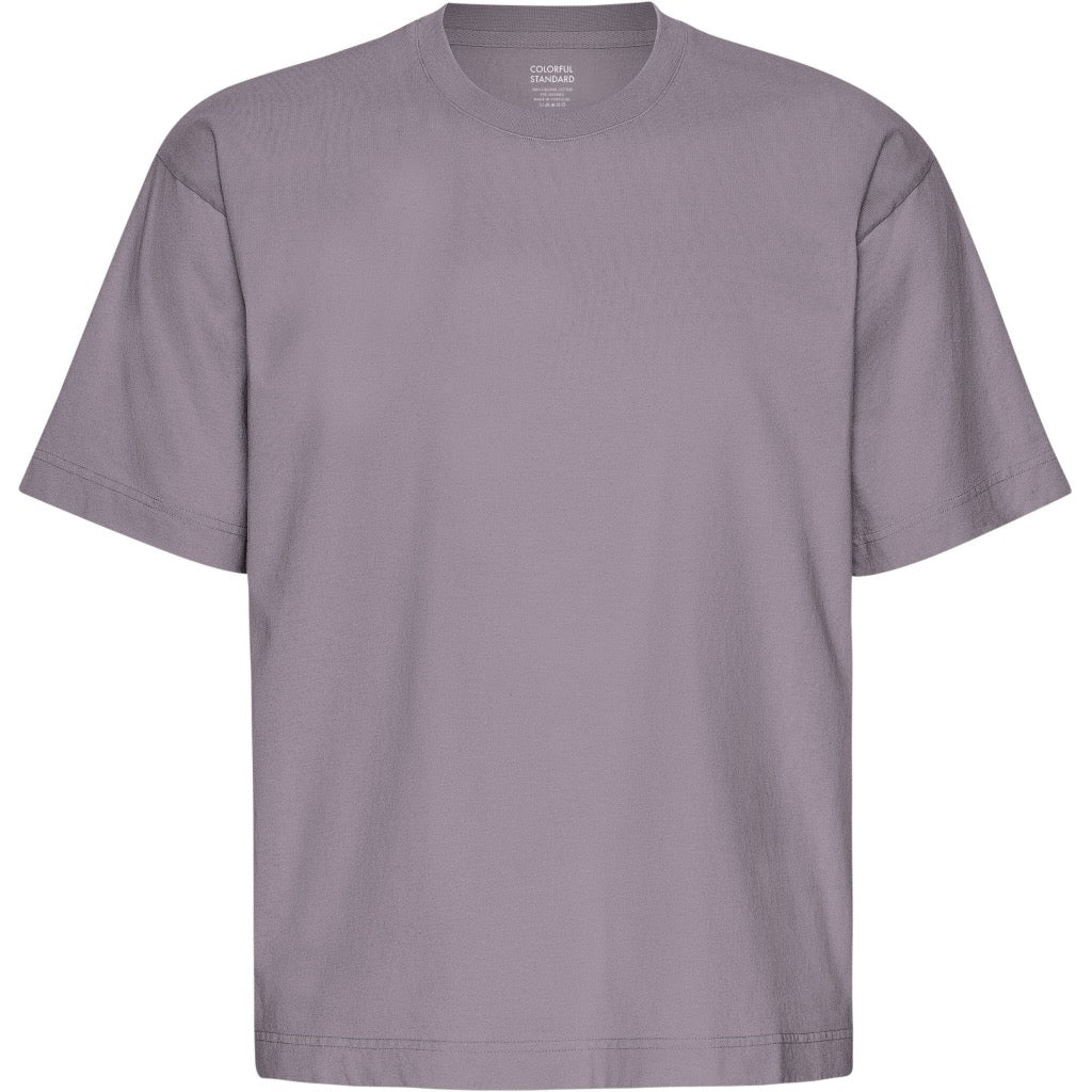 T-shirt Oversized Organic SS - purple haze