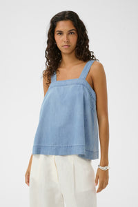 Top Adelita - light blue denim