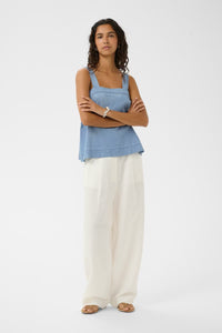 Top Adelita - light blue denim