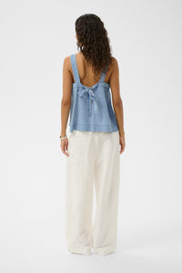 Top Adelita - light blue denim