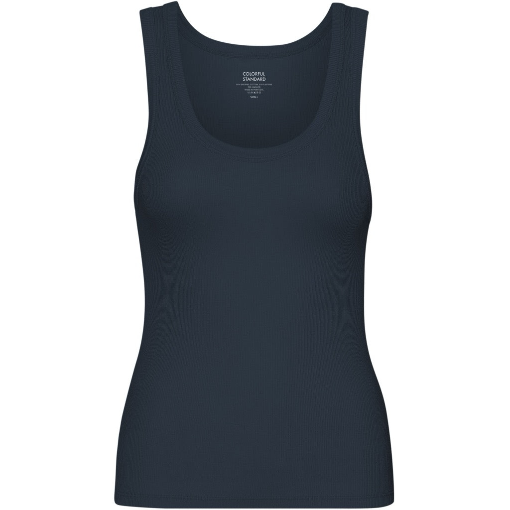 Top Organic Rib - navy blue