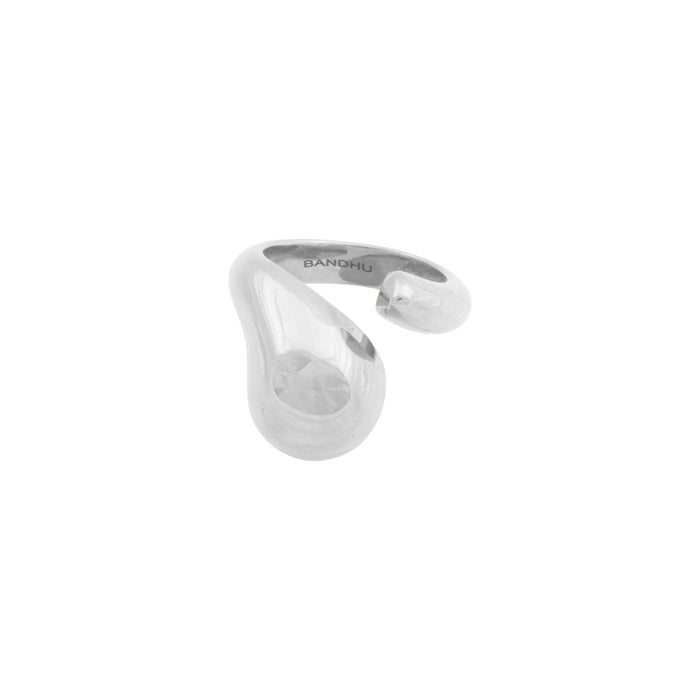 Ring Liquefy - zilver