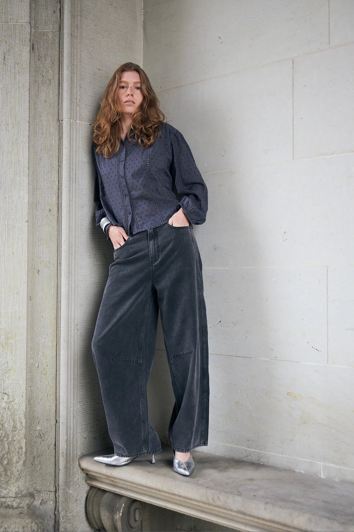 Jeans Ava - washed black