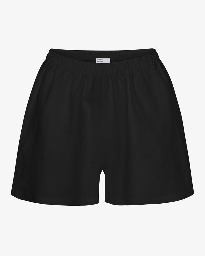 Short Linen - black