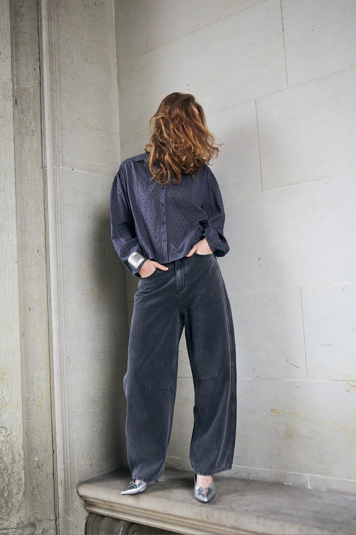 Blouse Em - washed black