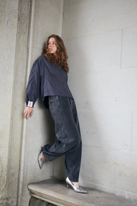 Blouse Em - washed black