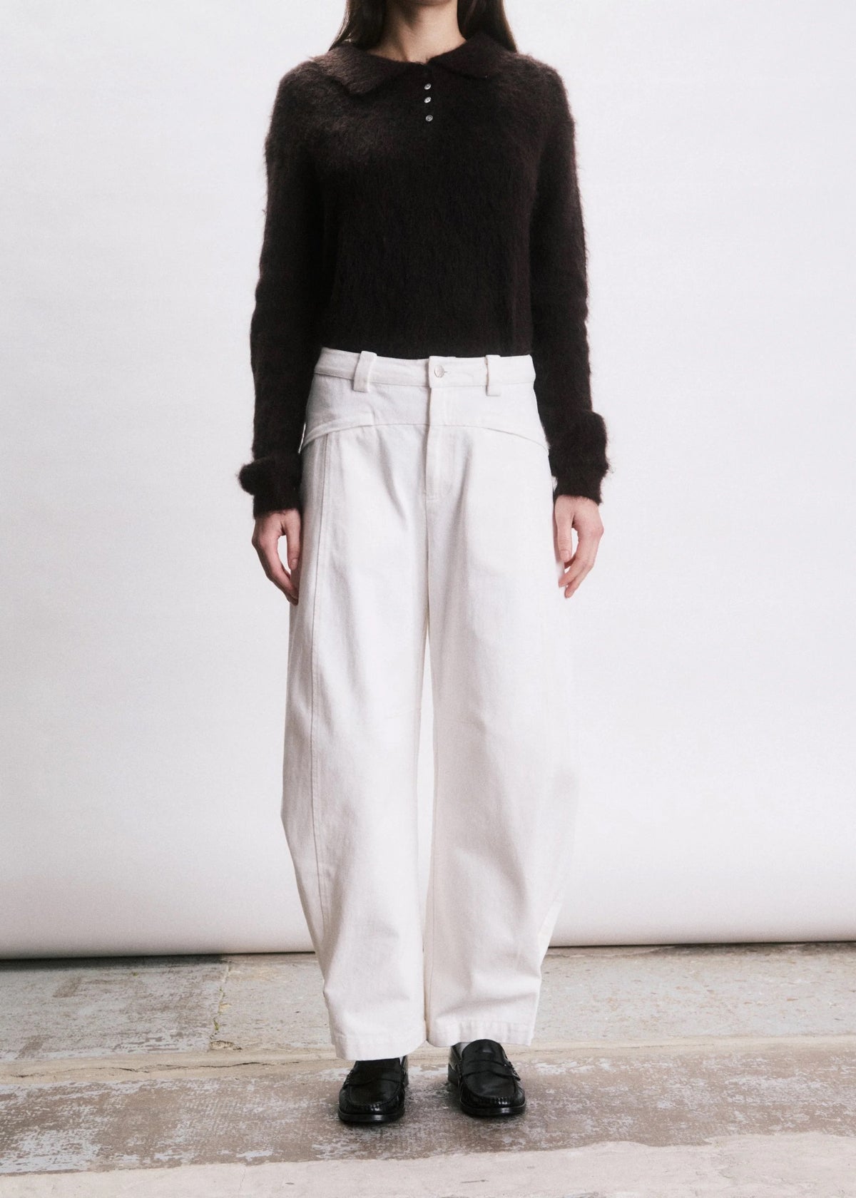 Broek Keith - blanc