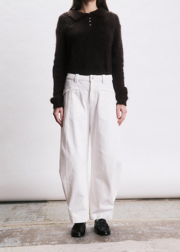 Broek Keith - blanc