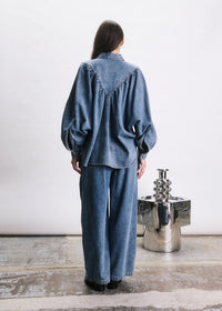Hemd Atlas - bleu jean