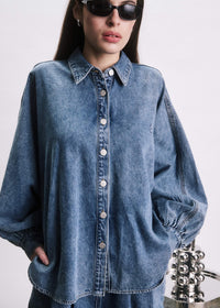 Hemd Atlas - bleu jean