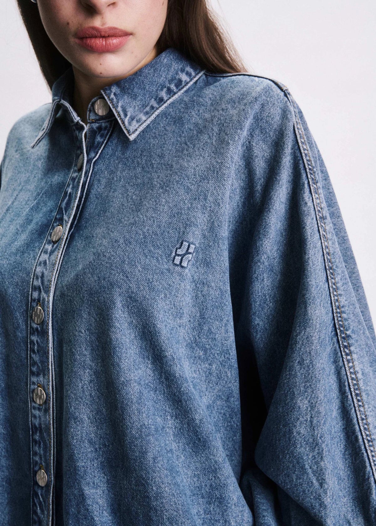 Hemd Atlas - bleu jean
