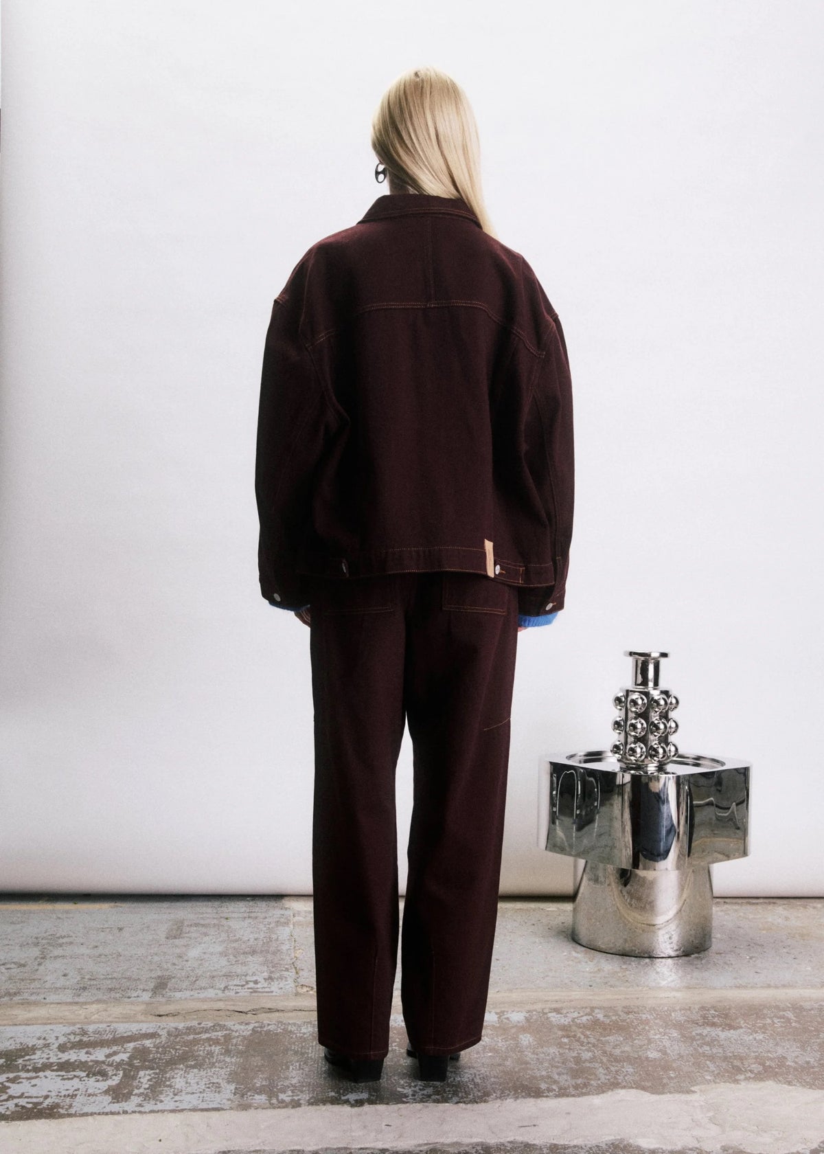 Vest Pedro - bordeaux