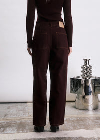 Jeans Jeremy - bordeaux