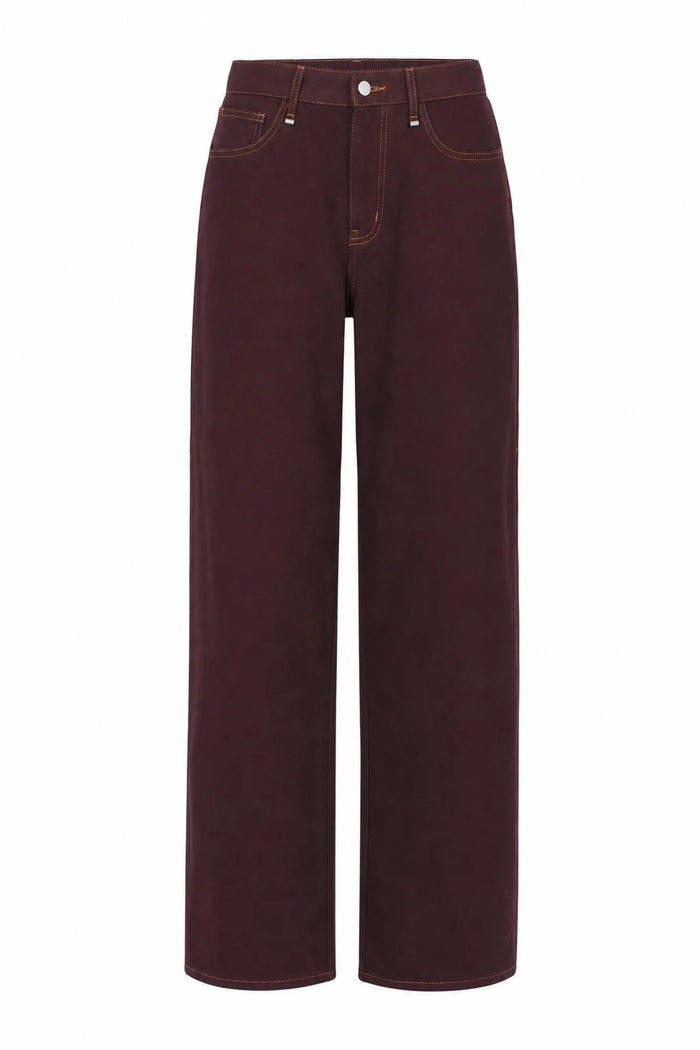 Jeans Jeremy - bordeaux