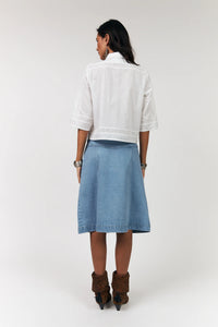 Blouse Amora 3/4 - creme