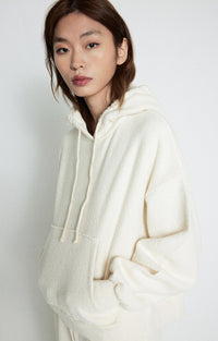Hoodie Bobypark - ecru