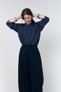 Broek Bambus - dark navy