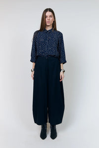 Broek Bambus - dark navy