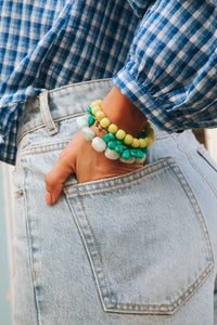 Armband William - lime