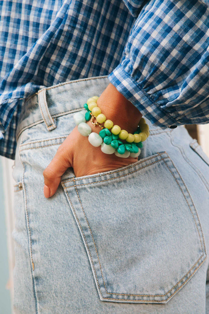 Armband William - lime