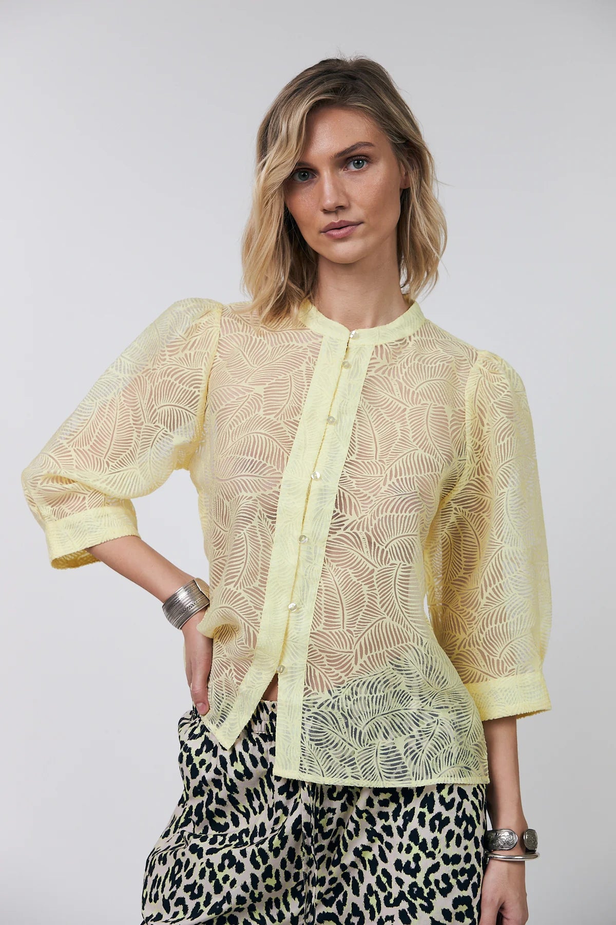 Blouse Bono - Light Yellow