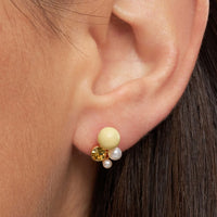 Bouquet Earring -  lemon
