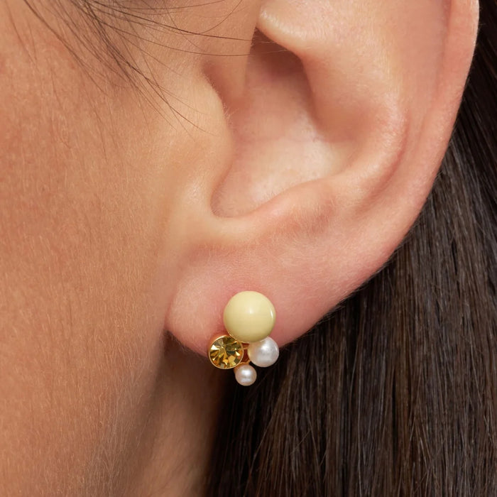 Bouquet Earring -  lemon