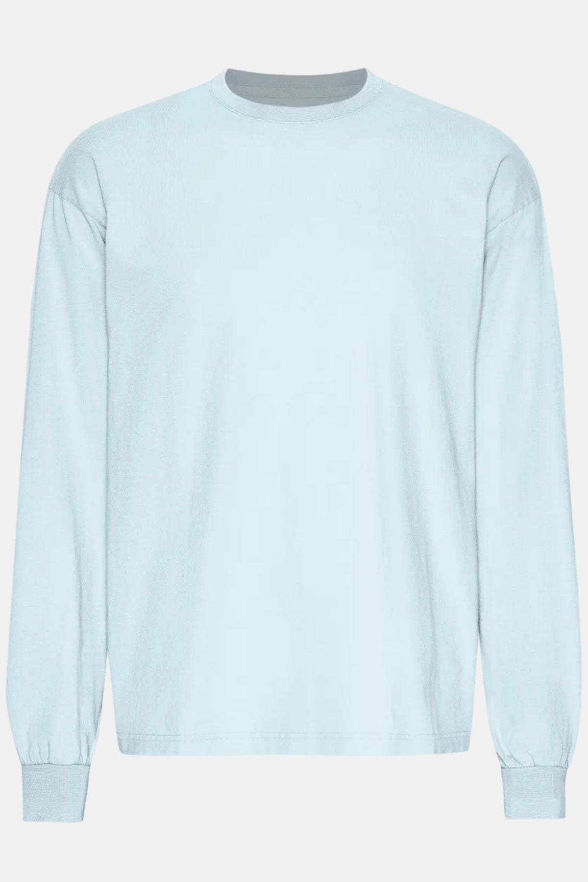 Shirt Oversized Organic LS - polar blue
